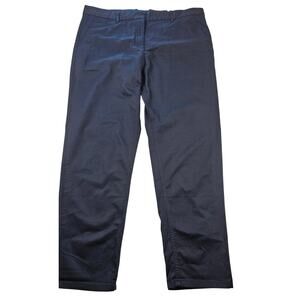 NWT Khakis by Gap Broken In Straight Stretch Chinos 14 R Uniform Navy Pants